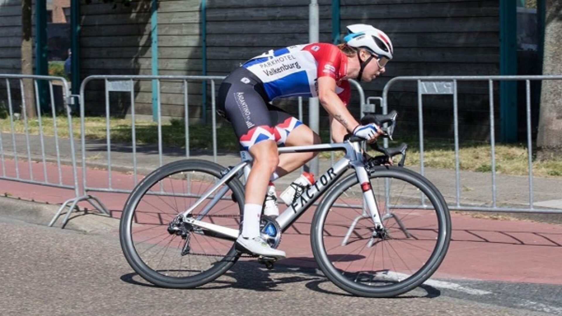 Nederlands Kampioene Lorena Wiebes Aan Start Van De Draai