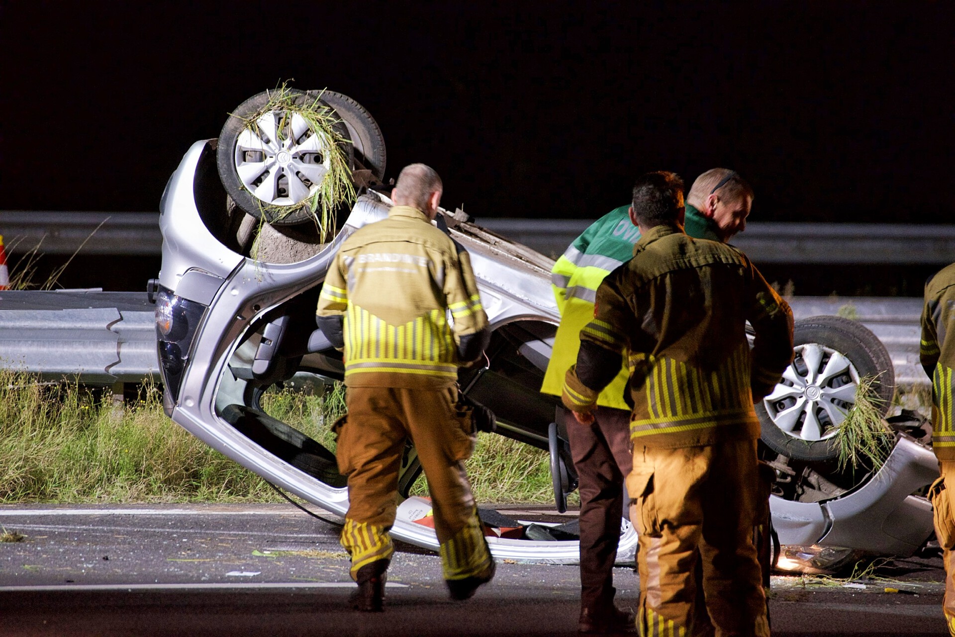 Bestuurder Zwaargewond Bij Ongeluk Op A58 Bij Roosendaal