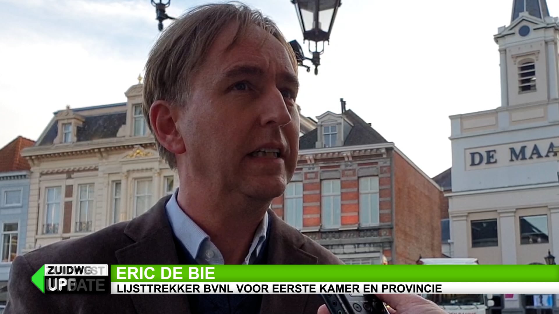 Eric De Bie (BVNL) Lijsttrekker Provinciale Staten én Eerste Kamer - VIDEO